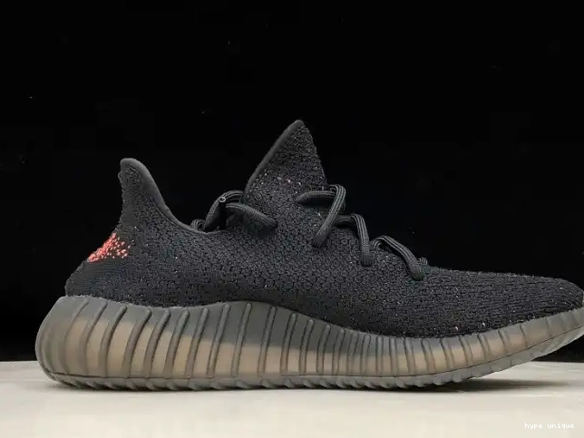 hype BY9612 Boost Yeezy 350 Adidas V2 Black Core Red 0325